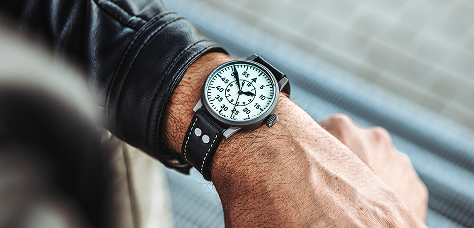 Laco Pilot Watch Original Wien 42
