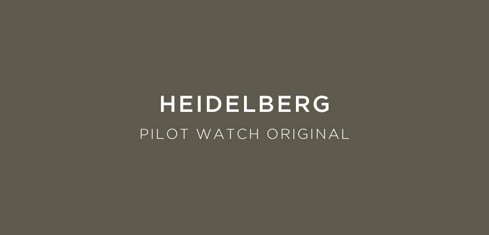 Laco Pilot Watch Original Heidelberg
